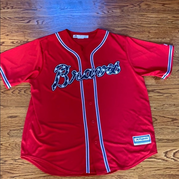 Atlanta Braves Stars And Stripes Jersey 